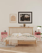 Veegle Nightstand, Modern Bedside Table - Image 6