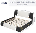 Allewie King Size Bed Frame - Image 2