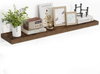 Acovy 48 Inch Floating Shelves, Wooden Shelves by Acovy