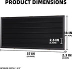 DisplayGifts Toy Minifigures Miniatures Display Case Frame Wall Cabinet Stand - Image 3