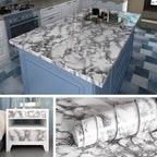 Livelynine 15.8x197 Marble Wallpaper Peel and Stick Countertops Waterproof by Livelynine