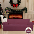Easy-Going Stretch Oversized Sofa Couch Slipcover Washable ASH Rose | 1-Piece - Image 2