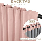 Faux Linen Total Blackout Curtains - Image 3