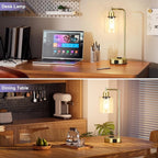 Innqoo Industrial Gold Table Lamp - Image 5