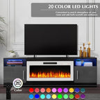 Lemberi Fireplace tv Stand - Image 5