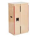 ECR4Kids Wooden Pretend Play Kitchen Refrigerator by ECR4Kids