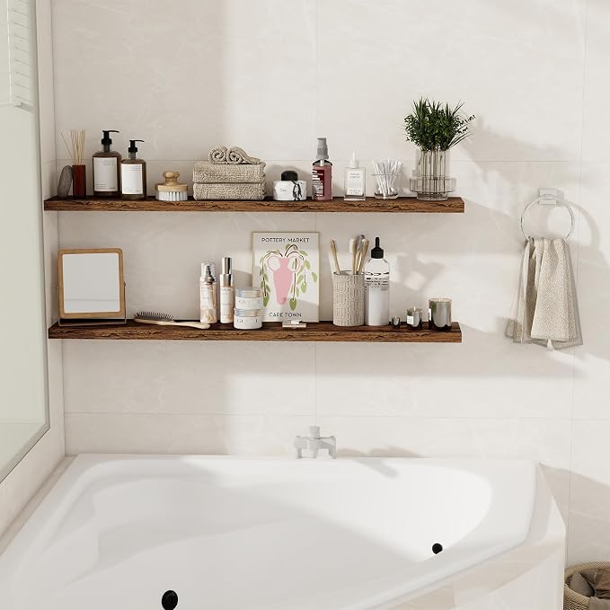 Floating Shelves for Wall, 48 Inch Floating Shelves for Home Decor, Wall - Image 6