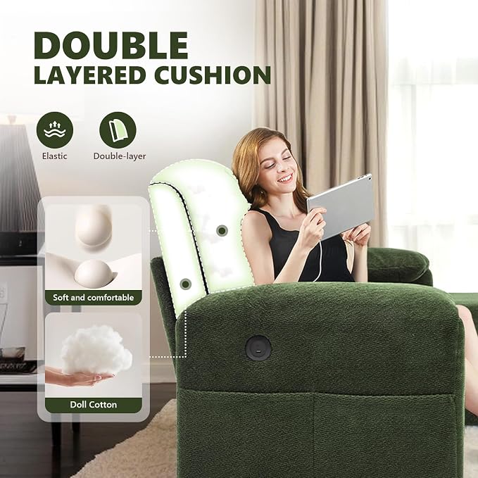 VINGLI Convertible Sofa Bed Couches - Image 8