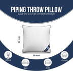 Utopia Bedding 20x20 Throw Pillow Inserts, Decorative Pillows, Plush & - Image 2