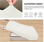 Easy-Going Stretch 3 Pieces Couch Cushion Cover - Image 5