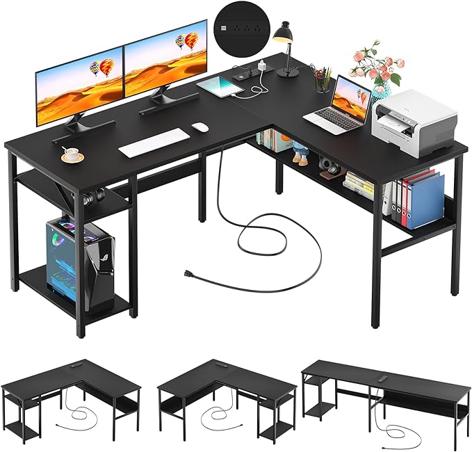 Unikito Reversible L Shaped Desk by Unikito