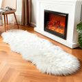 linmopm Faux Fur Sheepskin Fluffy Shag Fuzzy Rug, 2x6 ft Runner | High-Density by Limopmfauxfurproducts