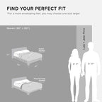 Bedsure GentleSoft Fleece Bed Blankets Queen Size Fog Purple - Image 9