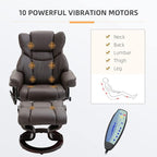 HOMCOM Massage Recliner Chair - Image 4