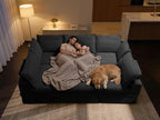 Upgrade Boneless Couch with Storage, Extra Deep&High Seat Modular Sectional - Image 5