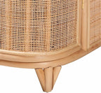 bali & pari Yanka Bohemian Natural Rattan Storage Cabinet - Image 8
