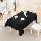 BALCONY & FALCON Rectangle Tablecloth Washable Wrinkle Resistant and Water - Image 5