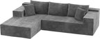 Homall 108" Modular Sectional Sofa, Boneless Couch - Image 9