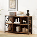 6 Cube Storage Organizer Bookshelf, Industrial Horizontal Bookcase, Accent by Unknown