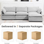 ROWHY Oversized Modular Sectional Sofa - Image 4