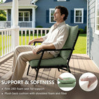 24x24 Inch Outdoor Chair Cushions Set of 4, Patio Furniture Cushions - Image 4