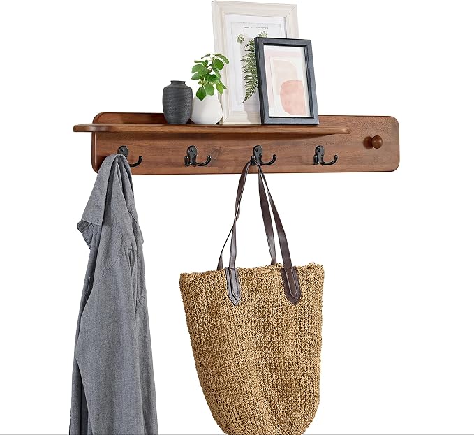 Alaterre Furniture Calais 36 Inch Wall Mount Coat Rack by AlaterreFurniture
