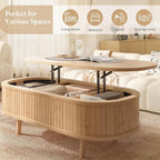 Easyego Oval Lift Top Coffee Table - Image 6