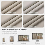 Joydeco Blackout Curtains 96 Inches Long, Thermal Insulated Black Out Curtains - Image 6