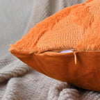 Set of 2 Soft Moroccan Throw Pillow Covers 12x20 Inch Plush Boho Decorative - Image 2