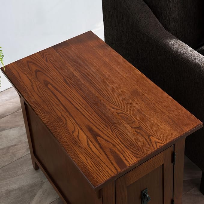 Leick Home 10032-RS Mission Cabinet End Table, Made - Image 14