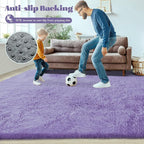 2x6 Runner Rug for Bedroom: Fluffy Shag Soft Washable Rugs Small Fuzzy Plush - Image 7