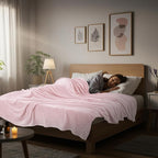 Utopia Bedding Ultra Soft Fleece Bed Blanket King Size Pink | Microfiber Plush - Image 6