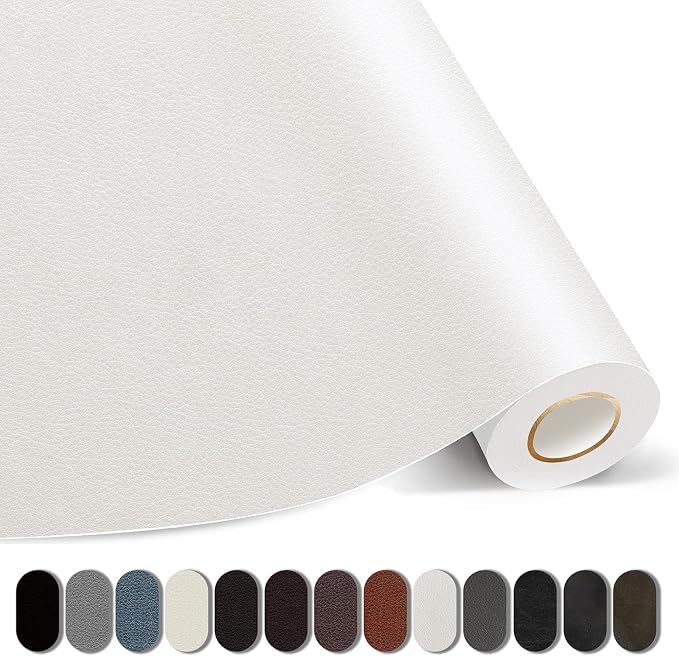 Leather Repair Patches, 17X158 Inch Self-Adhesive Leather Repair Tape, Stretch by GiveYourFurnitureaNewLife