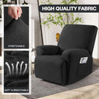 Timeles Recliner Covers Recliner Chair Covers Reclining Couch Covers Sofa - Image 2