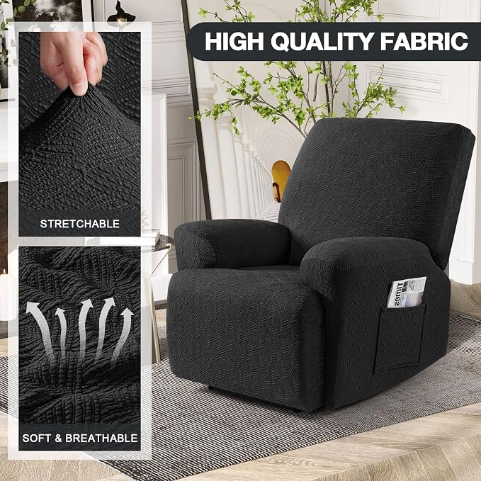 Timeles Recliner Covers Recliner Chair Covers Reclining Couch Covers Sofa - Image 2