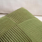 Fancy Homi 2 Packs Moss Green Samll Decorative Throw Pillow Covers 14x14 Inch - Image 3