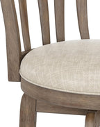 Hillsdale 29.5" Savana Wood Swival Bar Height Stool - Image 6