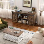 YESHOMY TV Stand for Televisions up to 65 Inches, - Image 3