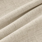 MIULEE 100% Blackout Linen Curtains 42 x 90 Inch Cobblestone 2 Panels | Thermal - Image 9