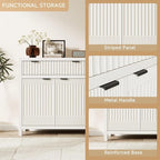 Fatmok Fluted Buffet Cabinet - Image 5