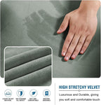H.VERSAILTEX Real Velvet Futon Cover Armless Sofa Covers Sofa Bed Covers - Image 3