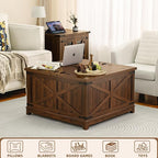 Joaxswe Farmhouse Coffee Table - Image 4