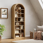 LITTLE TREE 8-Tier Bookcase, 78.7" Tall Bookshelf - Image 4