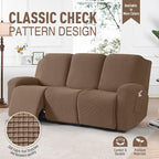 TAOCOCO Recliner Sofa Covers 8-Pieces Stretch Large Couch Covers - Image 2