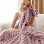 Bedsure Soft Twin XL Blanket for Bed Dorm Pink 66"x90" | Birthday Gifts for - Image 4
