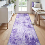 RELEANY Washable Runner 2'x10' Abstract Area Rug by RELEANY