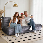 Bean Bag Chair, 3 Seater Fireside Chair, Giant Bean Bag Chairs - Image 2