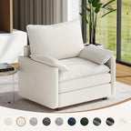 Vesgantti 40" Single Seat Sofa, Comfy Cloud Couch Deep Seat Upholstered Couch - Image 8