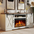 AMERLIFE 59" Fireplace TV Stand by AMERLIFE