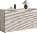 SICOTAS Buffet Cabinet with Storage Accent Sideboard Modern Credenza with Doors by SICOTAS